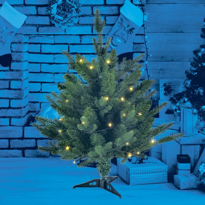 Дерево светодиодное «Ёлочка» UNIEL ULD-T5460-030/SNA/3AA WARM WHITE IP20 XMAS TREE UL-00011295