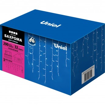 Гирлянда UNIEL ULD-B3010-200/TWK WHITE IP67