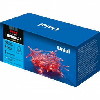 Гирлянда UNIEL ULD-S0500-050/DTA RED IP20