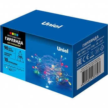 Гирлянда UNIEL ULD-S1000-090/STA MULTI IP20