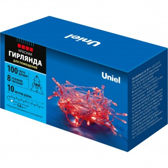 Гирлянда UNIEL ULD-S1000-100/DTA RED IP20