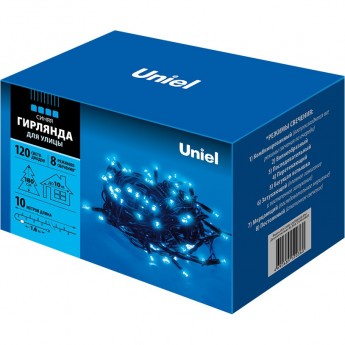 Гирлянда UNIEL ULD-S1000-120/DBA BLUE IP67