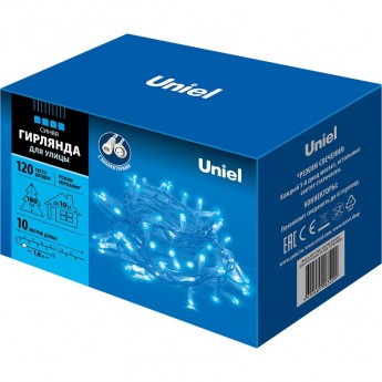 Гирлянда UNIEL ULD-S1000-120/TWK BLUE IP67