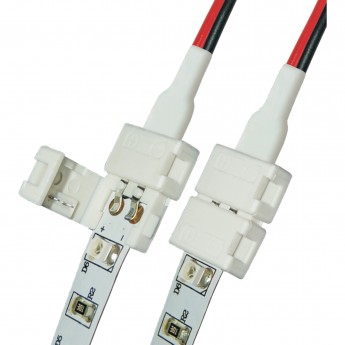 Коннектор для соединения светодиодных лент UNIEL UCX-SD2/A20-NNN WHITE 020 POLYBAG