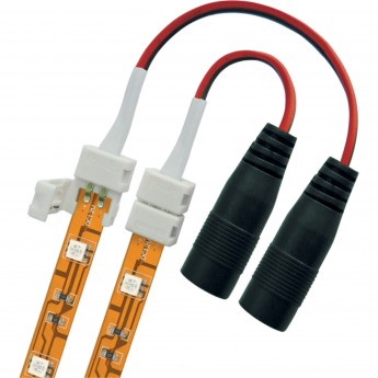 Коннектор для соединения светодиодных лент UNIEL UCX-SJ2/A20-NNN WHITE 020 POLYBAG