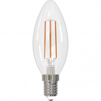 Лампа светодиодная UNIEL LED-C35-11W/4000K/E14/CL PLS02WH картон