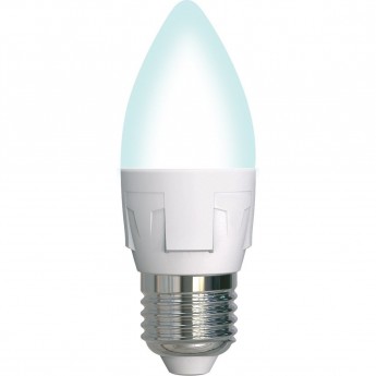 Лампа светодиодная UNIEL LED-C37 7W/4000K/E27/FR/DIM PLP01WH картон