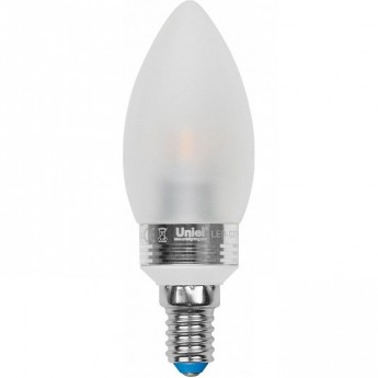 Лампа светодиодная UNIEL LED-C37P-5W/NW/E14/FR ALC02SL