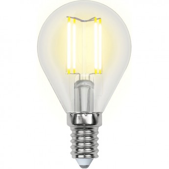 Лампа светодиодная UNIEL LED-G45-6W/NW/E14/CL PLS02WH картон