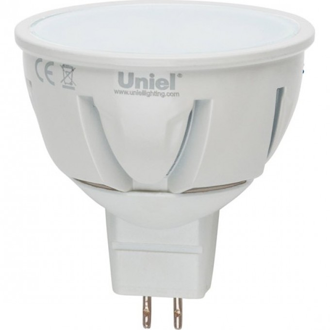 Лампа светодиодная UNIEL LED-JCDR-5W/NW/GU5.3/FR ALP01WH 07911