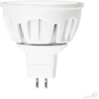 Лампа светодиодная UNIEL LED-JCDR-5W/WW/GU5.3/FR ALM01WH