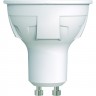 Лампа светодиодная UNIEL LED-JCDR 6W/NW/GU10/FR/DIM PLP01WH картон UL-00003988