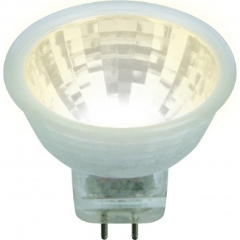 Лампа светодиодная UNIEL LED-MR11-3W/WW/GU4/220V GLZ21TR