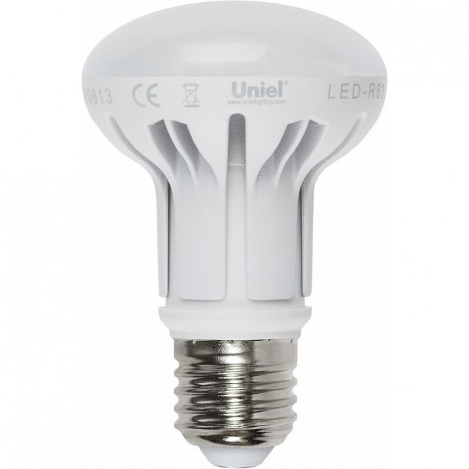 Лампа светодиодная UNIEL LED-R63-11W/WW/E27/FR ALM01WH 08399