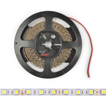 Лента светодиодная UNIEL.ULS-3528-60LED/m-8mm-IP20-DC12V-RED катушка 5 м в блистере