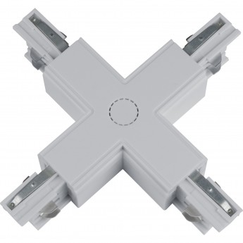Соединитель для шинопроводов UNIEL UBX-A41 SILVER 1 POLYBAG