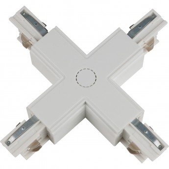 Соединитель для шинопроводов UNIEL UBX-A41 WHITE 1 POLYBAG