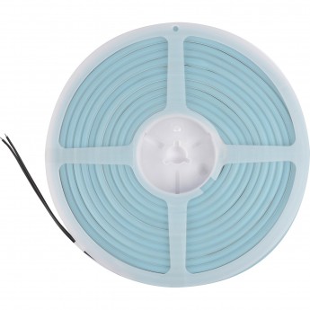 Светодиодная лента UNIEL ULS-N01-2835-120LED/m-6mm-IP67-DC12V-9W/m-5M-LIGHTBLUE блистер