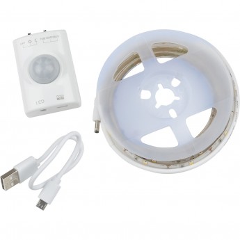 Светодиодная лента UNIEL ULS-R21-2,4W/4000K/1,0M/RECH SENSOR Smart Light блистер