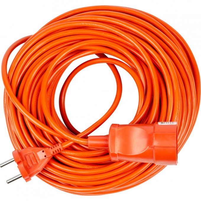 Удлинитель силовой UNIEL YX10-101 /UCK-1N/2x1,00/30M/O ORANGE UL-00010795