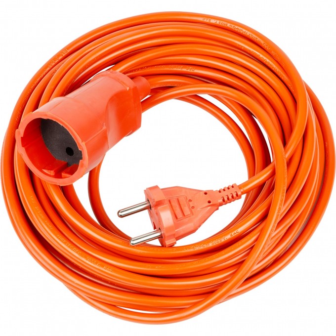 Удлинитель силовой в бухте UNIEL YX10-101 /UCK-1N/2x1,00/10M/O ORANGE UL-00010793