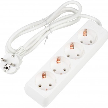 Удлинитель UNIEL S-GCU4-1,5 WHITE серии Ultra, шнур 1,5м., 4 гнезда, 16A, с/з Удлинитель UNIEL S-GCU4-1,5 WHITE серии Ultra, шнур 1,5м., 4 гнезда, 16A, с/з